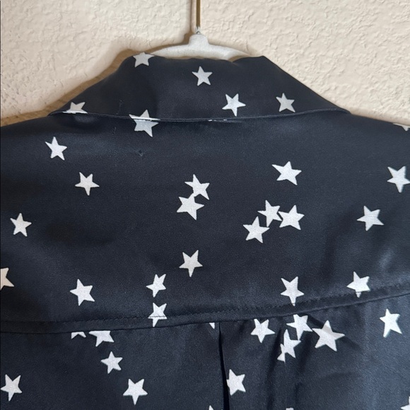 Equipment Star Slim Signature Black & White Button Down Long Sleeve Size Medium - Picture 3 of 5